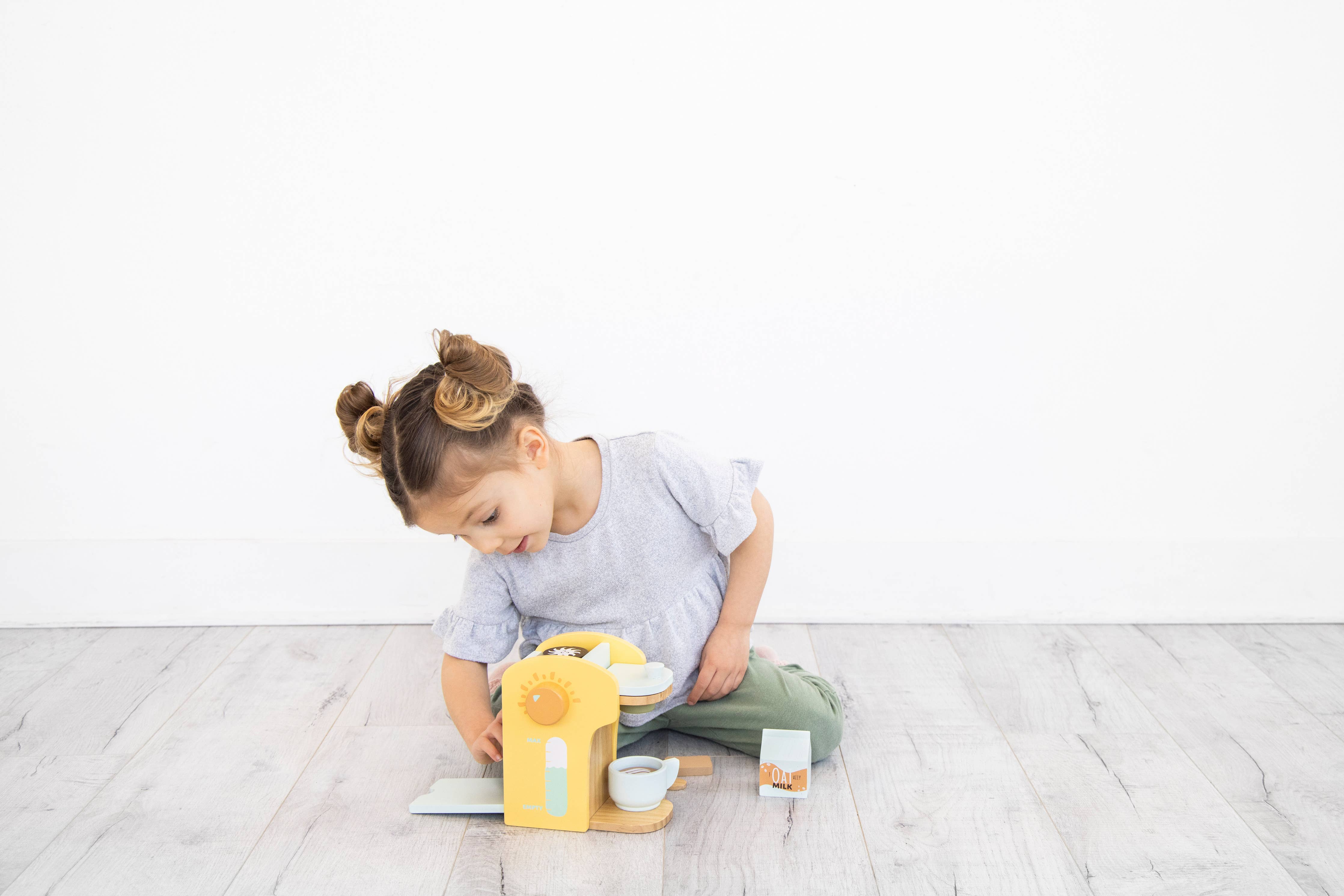 Barista in Training Wooden Coffee Set, Developmental Toys - Image 10